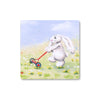 Rabbit and dandelion seed drinks square drinks coasters