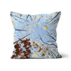 Tree canopy art throw cushions