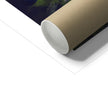 Fine art print, corner detail and cardboard tube for shipping purposes.