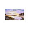 Sunset on the Marsh artwork. Fine art eco-friendly canvas print. Landscape format