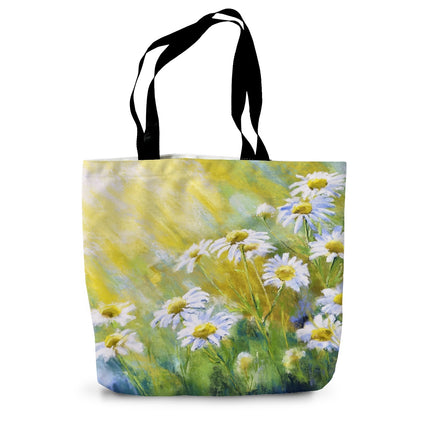 Daisy flower tote bag.