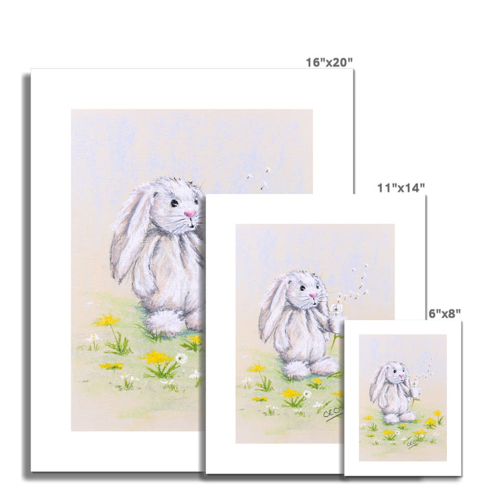 Rabbit Nursery Fine Art Prints. Different sizes