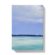 The White Sailboat, artwork design hardback journal. Back cover view