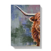 Highland Cow artwork designed hardback journal, back outer cover