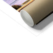 Fine art print, corner detail and cardboard tube used for shipping purposes.