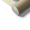 Fine art print, corner detail and cardboard tube used for shipping