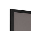 Fine art print in black frame. Corner detail