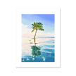 Palm Tree Painting. Fine art print. 