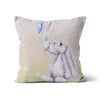 Square rabbit sofa pillow