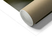 Fine art print, corner detail and cardboard tube for shipping purposes.