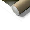 Fine art print, corner detail and cardboard tube for shipping purposes.