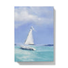 The White Sailboat, artwork design hardback journal.