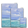 The White Sailboat painting, canvas art prints with white wrap. Different sizes 