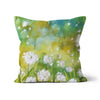 Square floral scatter cushion