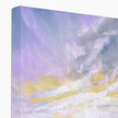 Sunset on the Marsh, canvas art print. Image wrap 