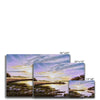 Sunset landscape canvas fine art prints with white wrap. Different sizes 