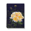 Floral artwork design notebook